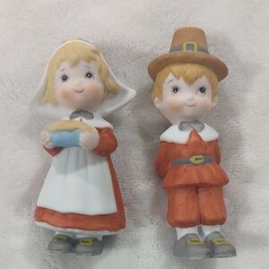 Lefton Pilgrim Figurines 04590 Set